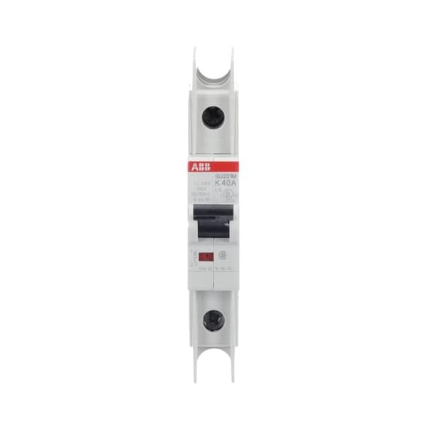 Miniature Circuit Breaker, SU201 Series, 40A, 1 Pole, 230/240V AC, 10kA, K Curve